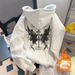 Men's Hong Kong Style Trendy Hoodie Fleece Lined Thickened Relaxed Fit Autumn Winter Coat for Women Loose Fitting_ecoleips.com