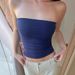 's Best-selling Cross-border Product: Striped And Solid Color Strapless Tank Top, Summer Fashion Casual Hot Girl_ecoleips.com