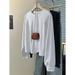 European American Style Real Shot Raglan Long-sleeve T-shirt For Women, Spring And Autumn Korean Version Loose Cotton_ecoleips.com