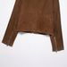 Women's Long Sleeved Jacket Suede Coat European American Style Simple Versatile Autumn_ecoleips.com
