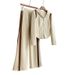 Women's Clothing Fashionable And Age Reducing Stylish Internet Celebrity Street Blasting Casual Sports Style Sweatshirt Sweatpants Two Piece Suit_ecoleips.com