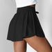 Aria Basics Aria Basics 2025 Spring/Summer New Solid Color Women's Three-Quarter Shorts, European And American Simple Versatile High-Waisted_ecoleips.com