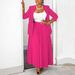 K Women's Fashion Casual Professional Suit+pleated Skirt Set. No Accessories_ecoleips.com