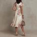 Elegant V-Neck Floral Wrap Dress – Satin A-Line Midi Dress With Ruffle Hem (S-Xxl) – Chic Summer Party Dress_ecoleips.com