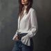 2026 Independent Station European And American Cross-Border Casual Vacation Western Bohemian Ruffle Sleeve Shirt_ecoleips.com