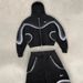 Futuristic Streetwear Zip-Up Hoodie Set With 3D Graphic – Unisex Oversized Pullover & Pants For Urban Fashion_ecoleips.com