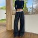 Retro Wide Leg Plaid Pants Summer Style Loose Fit Slimming Curved Blade Relaxed Sporty Casual For Men And Women_ecoleips.com