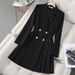 Women's Clothing Design Black Dress Female Early Autumn New High End Temperament Dress_ecoleips.com