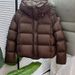 K High-end Looking Super Cute Puff Cotton Coat New Short Hooded Bread Cloud Loose Cotton Jacket_ecoleips.com