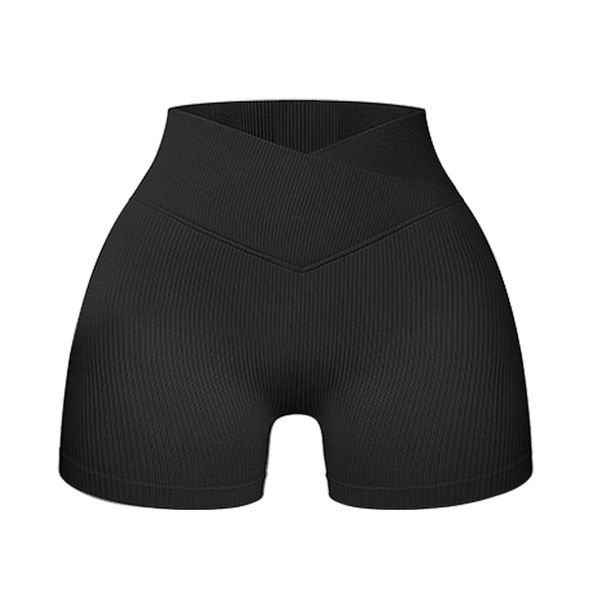 Women's Clothing Waist Thread Seamless High Elastic Three Point Yoga Pants Fitness Pants_ecoleips.com