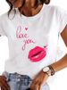 Summer European And American Cross-border Foreign Trade Wholesale T-shirts, Round-neck Casual Plus-size Loose_ecoleips.com