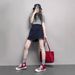 Irregular Workwear Half Skirt Pants Summer Thin High Waist Slimming Plus Size Sister Pear Shape Body A-line Shorts_ecoleips.com