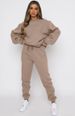 Autumn Winter Solid Color Crew Neck Pullover Pants Women's Fashion Casual Long Sleeve Sweatshirt Set New Arrival_ecoleips.com