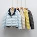 New 90 Fleece Short Light And Contrasting Color Down Jacket Women's New Autumn And Winter Double-sided Coat Loose And Warm_ecoleips.com