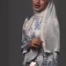 Luxury Floral Maxi Dress – Elegant A-Line Long Sleeve Gown With Chain Detailing (S-XXL, Polyester Blend)_ecoleips.com