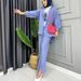Women's Clothing Spring And Summer New Fashion Loose Wrinkled Cloth Long Sleeved Shirt Trousers Suit_ecoleips.com