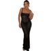 European And American Style 2023 Summer New Cross-Border Wom's Fashion Off-Shoulder Sexy Sheer Lace Slim Dress For_ecoleips.com