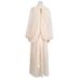Women's French Style Long Dress Spring Trend High End Bubble Long Sleeved Dress for Beach Vacation Fashionable New 2026_ecoleips.com
