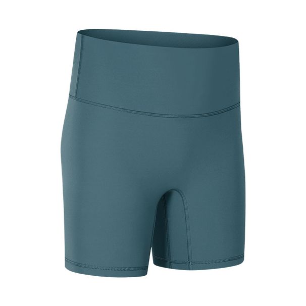Women’s Clothing New Yoga Shorts Women's Nude Feeling No Embarrassment Line Tight Sports Three Quarter Pants Summer Fitness Yoga Clothes_ecoleips.com