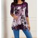 Women's Fashion Round Neck T-Shirt Printed Top For Autumn Winter Style_ecoleips.com