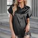 Oversized Letter Print Cotton T-Shirt – Soft Unisex Tee, Breathable & Trendy, Streetwear Essential For Men & Women_ecoleips.com