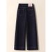 Plus-size Dark Blue Jeans Spring And Autumn 2025 New Style, High-waisted, Slimming Straight-leg For Petite Plus-size_ecoleips.com