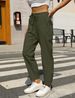 Suitable For All Seasons 2025 Women's New Casual Cotton Linen Slim Drawstring Elastic Waist Pants_ecoleips.com