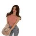 Slim Fit Short Halter Neck Vest Women's Sleeveless Top Korean Style Spring Summer 2026 Inner Or Outer Wear Base Layer_ecoleips.com