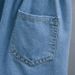 Short Pants For Woman To Wear Elastic Waist Women's Shorts Denim Mid Length Kawaii Cute Ruffle Knee Jeans Bermuda Half_ecoleips.com