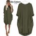 Women's Casual Loose Fitting Long Sleeved Plus Size Dresses Direct Sales Fashionable Clothing For Plus Size Women_ecoleips.com