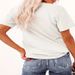Women's Clothing Fashion Casual Cute Short Sleeve Print Short Sleeve T Shirt_ecoleips.com