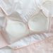 girl Gentle And Cool ~ French Style Heart Lace Small Chest Push-Up Wireless Modal Bra Set For Women_ecoleips.com