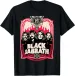 Women's T-Shirts Black Sabbath Group Crest T-Shirt_ecoleips.com