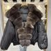 girl 2025 Autumn Winter New Fashion 90 White Duck Down Jacket Women Short Large Fox Fur Collar Parka Trendy_ecoleips.com