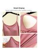 Summer Thin Modal One-Piece Strap Vest Women's Svel Top Bra-Free Base Layer Matching Bal Design Commute Sle_ecoleips.com