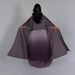 Verve MQ089 Muslim Arab Abaya Robe Cardigan Turkish Fashion Chiffon Pleated Patchwork Dress_ecoleips.com