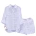 Women’s Clothing Spring And Autumn New Solid Color Shirt Suit Women's Fashion Cotton And Linen Two Piece Suit_ecoleips.com