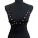 Summer Sexy Hot Girl Camisole V Neck Lingerie Vest Top Solid Color Slim Fit with Metallic Decoration Women's Clothing_ecoleips.com