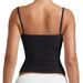Aria Basics Aria Basics 2026 Cross-Border European And American Summer New Women's Round Neck Vest Adjustable Strap Sleeveless Top_ecoleips.com