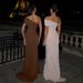 French Style Elegant Sophisticated One Shoulder Slim Fit Slit Hem Dress High End Vintage Casual Party Cocktail Evening Dress For Women_ecoleips.com
