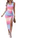 Women's Clothing New Fashion Waist Slimming Sexy Slit Vest Dress_ecoleips.com