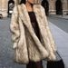 Women's Clothing Comfortable And Casual Eye Catching Warm Environmentally Friendly Fur Coat_ecoleips.com