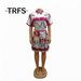 plus Size Ethnic Print Blouse And Pleated Skirt Set Stylish Casual JK Outfit for Women Comfortable Fashion Wear_ecoleips.com