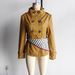Women’s Clothing New Spring And Autumn Style Fashion British Style Printed Scarf Short Windbreaker Female Jacket_ecoleips.com
