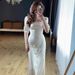 Elegant Satin Wrap Dress - Floral Print Ruffle Trim Dress (Feminine & Romantic Design Perfect For Date Night & Special Occasions)_ecoleips.com