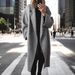 Women's Clothing Multi-Color Woolen Long Windbreaker Jacket Winter Fashion England Style Regular Fit Overcoat_ecoleips.com