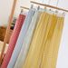 Color Matching Candy Straight Leg Pants For Home Wear Women's Cotton Plaid Design Loose Drawstring Waist Pajama Pants_ecoleips.com