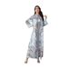 Women's Printed Rhinestones Robe SW1104 Malaysian Clothing Evening Dress Cross Border Hot Selling Muslim Fashion_ecoleips.com
