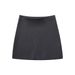 ZR Wind Women's Loose Sleeve Knitted Jacket Mini Skirt55361605536161_ecoleips.com