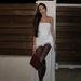 Aria Basics Aria Basics A426BS European And American Foreign Trade 2024 Summer New Solid Color Sleeveless Strapless Ribbon Short Slim Sexy Dress_ecoleips.com